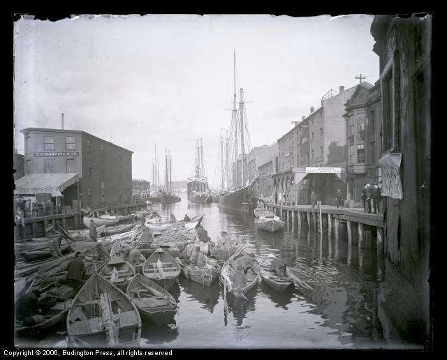 T Wharf South Dock and Long Wharf Italian Fishing Fleet